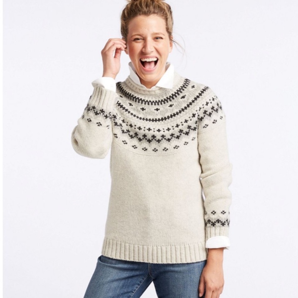 NWOT- L.L.Bean Classic Wool Sweater